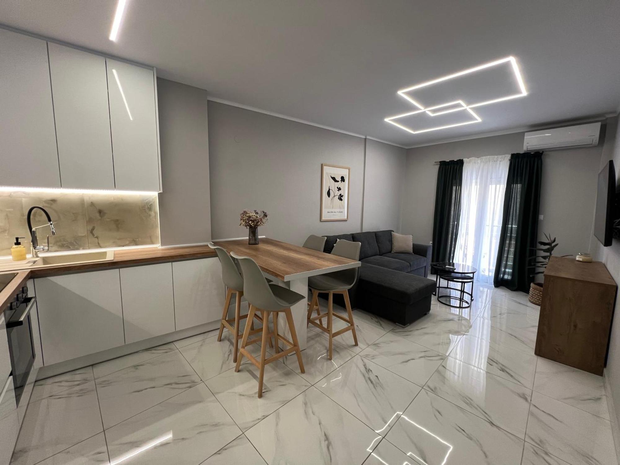 Luxury Apartment In Kavála Ngoại thất bức ảnh